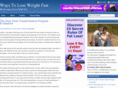 waystoloseweightfaster.com