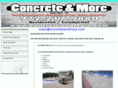 concreteandmore.com
