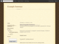 examplesentence.com