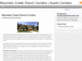 mountaincreekranchcondos.com