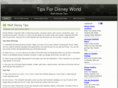 tipsfordisneyworld.com