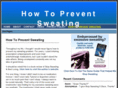 howtopreventsweating.org