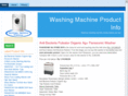 washingmachineproductinfo.com