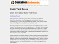 cubicyardboxes.com
