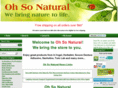 ohsonatural.com