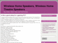 wirelesshomespeakers.net