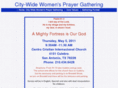 citywidewomenprayer.org