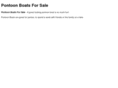 pontoonboatsforsales.com
