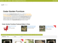 cedargardenfurniture.com
