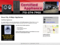 certifiedapplianceia.com