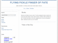 flyingficklefingeroffate.com
