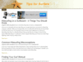 tipsforsurfers.com