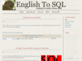 englishtosql.com