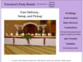 veronicaspartyrental.com