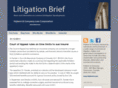 litigationbrief.com