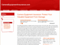 cameraequipmentinsurance.com