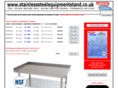 stainlesssteelequipmentstand.co.uk