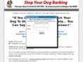 stopyourdogbarking.com