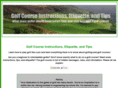 golfcourseinstructions.com