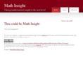mathinsight.org