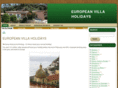 europeanvillaholidays.co.uk