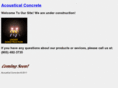 acousticalconcrete.com