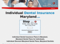 individualdentalinsurancemaryland.com