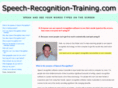 speech-recognition-training.com