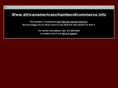 africanamericanchamberofcommerce.info