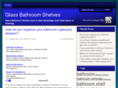 glassbathroomshelves.com