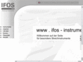 ifos-instruments.com