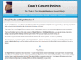dontjustcountpoints.com