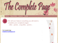thecompletedpage.com