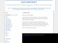 leathercraftsite.com