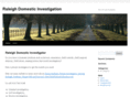 raleighdomesticinvestigation.com