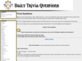 dailytriviaquestions.com