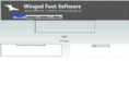 wingedfootsoftware.com