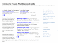 memoryfoammattresspadguide.com