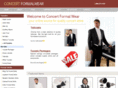 concertformalwear.com