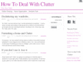 howtodealwithclutter.com
