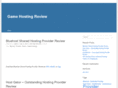 gamehostingreview.com