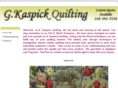 gkaspickquilting.com