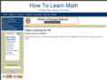 how2learnmath.com