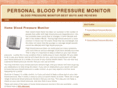 personalbloodpressuremonitor.com