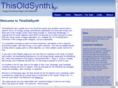 thisoldsynth.com