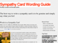 sympathycardwordingguide.com