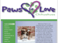 pawstolovechihuahuas.com