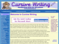 cursivewriting.org