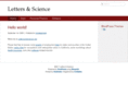 lettersandscience.net