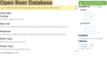 openbeerdatabase.com